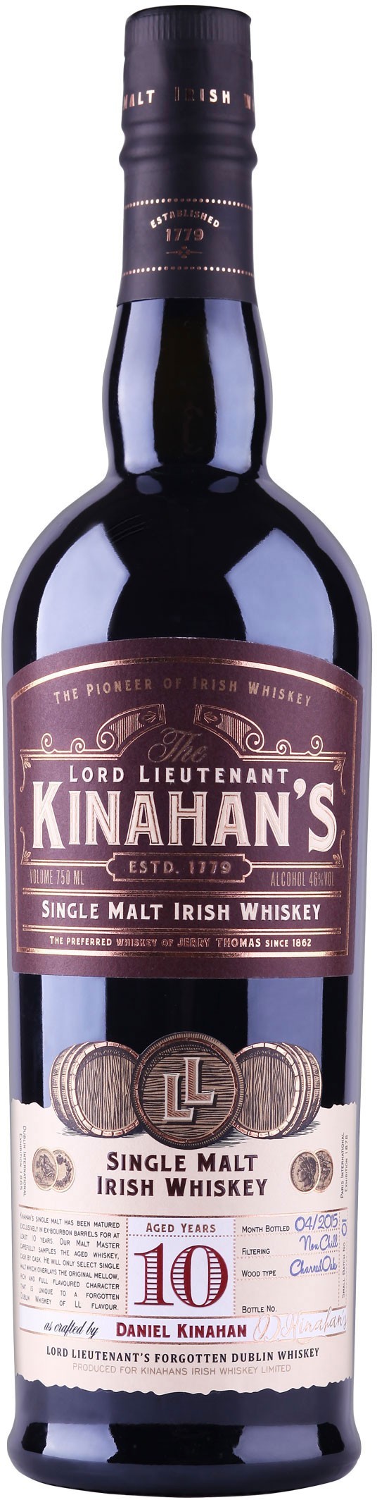 Kinahan's Single Malt 10 Year
