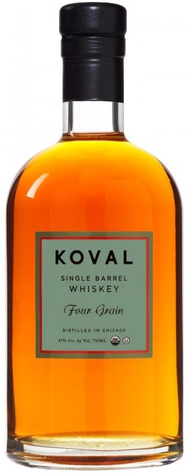 Koval Organic Single Barrel Four Grain Whiskey