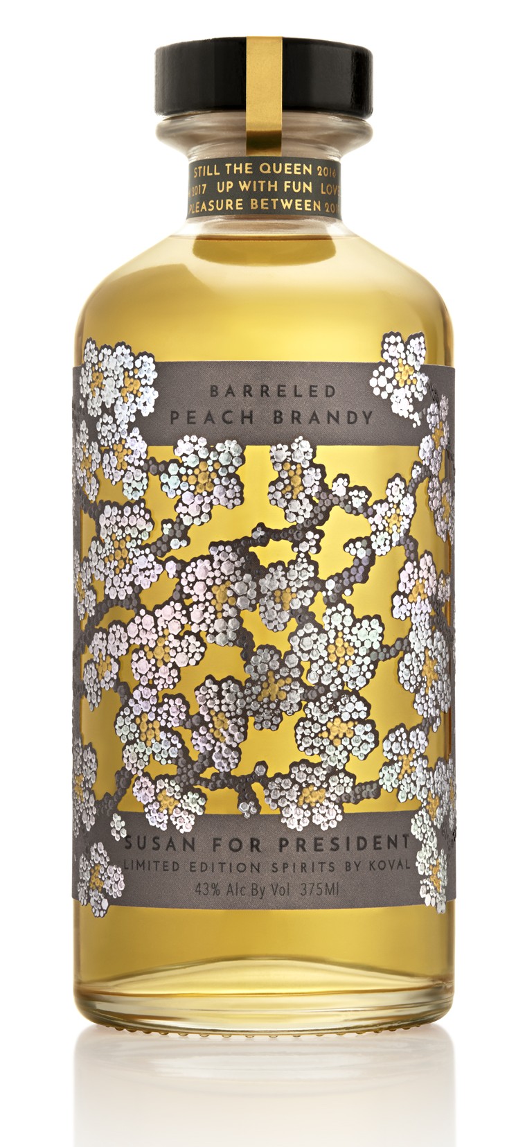 Koval Susan for President Barreled Peach Brandy