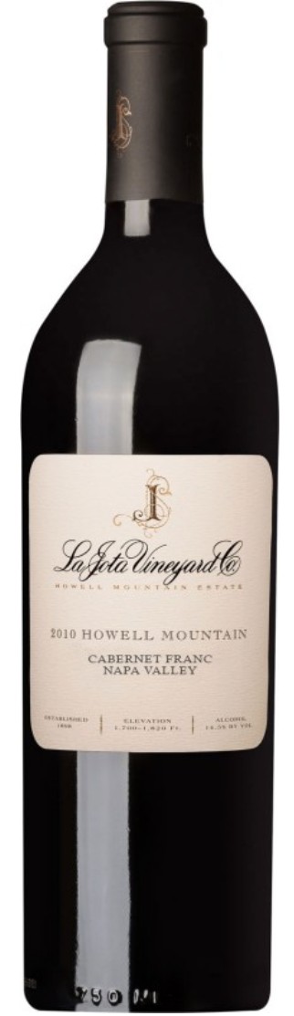 La Jota Howell Mountain Cabernet Franc 2013