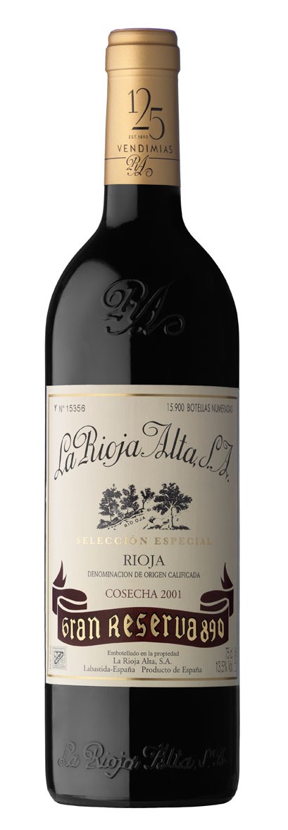 La Rioja Alta Gran Reserva 890