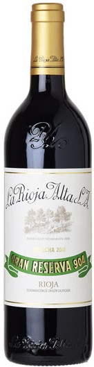 La Rioja Alta Rioja Gran Reserva 904 2010