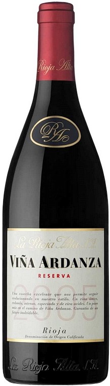La Rioja Alta Vina Ardanza Reserva 2005