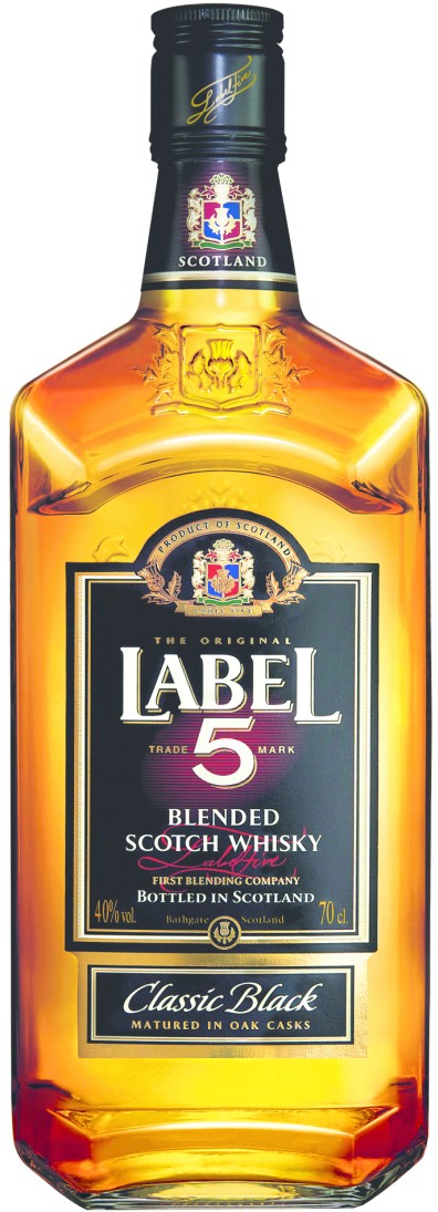Label 5 Classic Black Scotch Whiskey