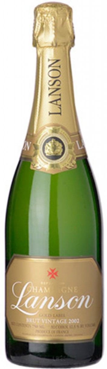Lanson Brut Gold Label 2002