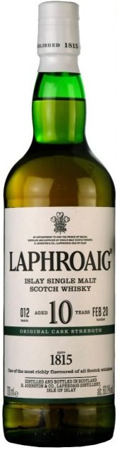 Laphroaig 10 Year Cask Strength Batch 012
