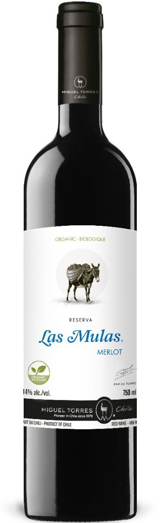 Las Mulas Merlot Reserva Organic