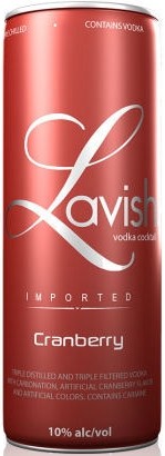 Lavish Cranberry Vodka Cocktail