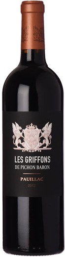Les Griffons de Pichon Baron 2012