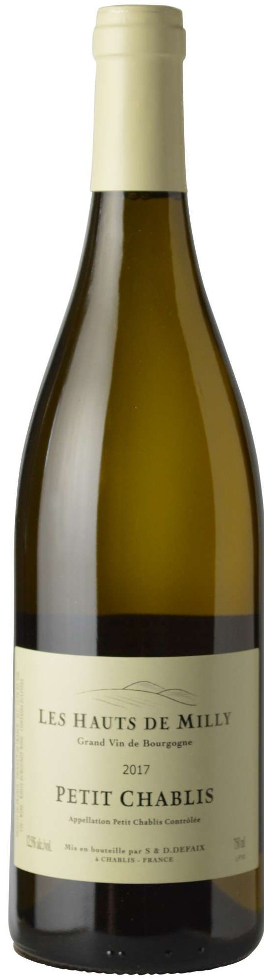Les Haut de Milly Petit Chablis 2018