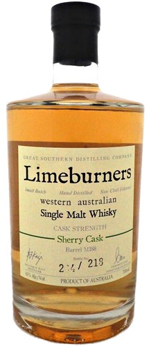 Limeburners Sherry Cask Standard Strength