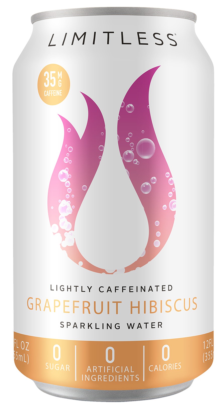 Limitless Grapefruit Hibiscus Sparkling Water