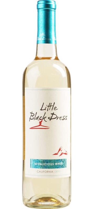 Little Black Dress Divalicious White