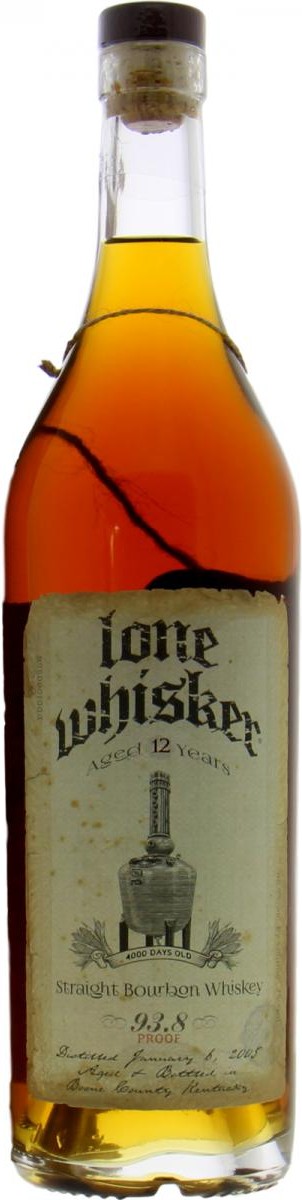 Lone Whisker 12 Year Straight Bourbon Whiskey