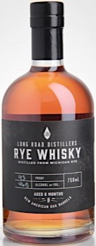 Long Road Distillers Rye Whisky