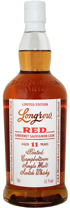 Longrow Red 11 Year Cabernet Sauvignon Finish