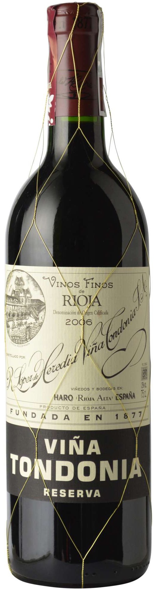 Lopez de Heredia Rioja Vina Tondonia Reserva 2006