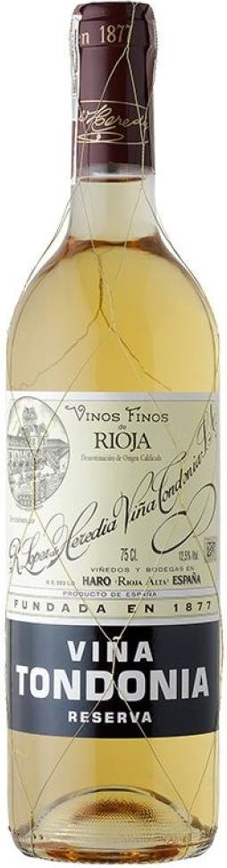 Lopez de Heredia Rioja White Vina Tondonia Reserva 2000
