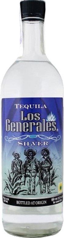 Los Generales Silver Tequila