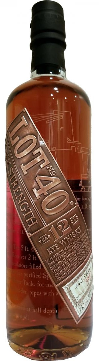 Lot No. 40 12 Year Cask Strength
