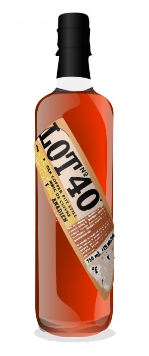 Lot No. 40 Cask Strength Canadian Whisky