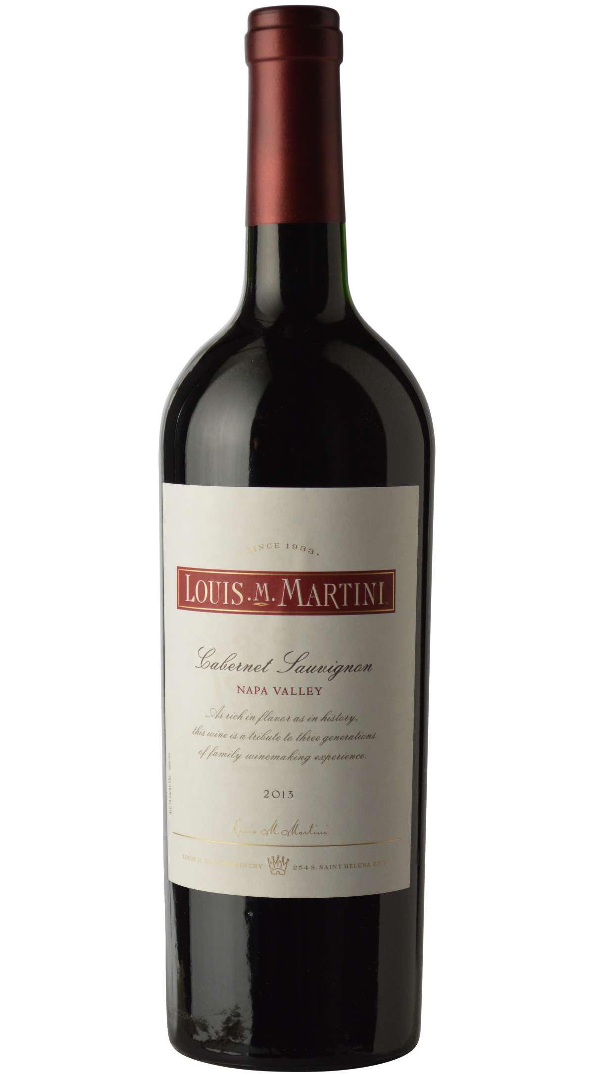Louis Martini Cabernet Sauvignon 2008