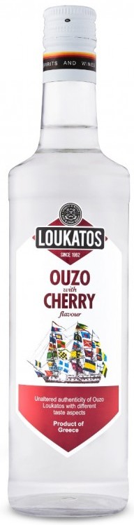 Loukatos Ouzo Cherry