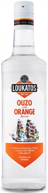Loukatos Ouzo Orange