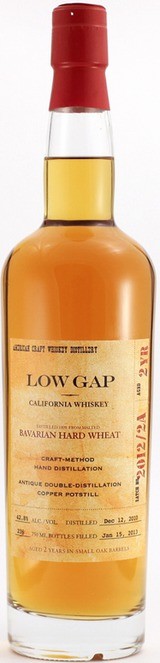 Low Gap 2 Year Wheat Whiskey