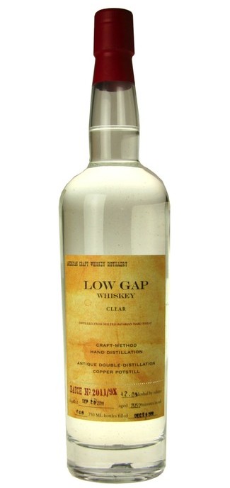 Low Gap Clear Rye Whiskey
