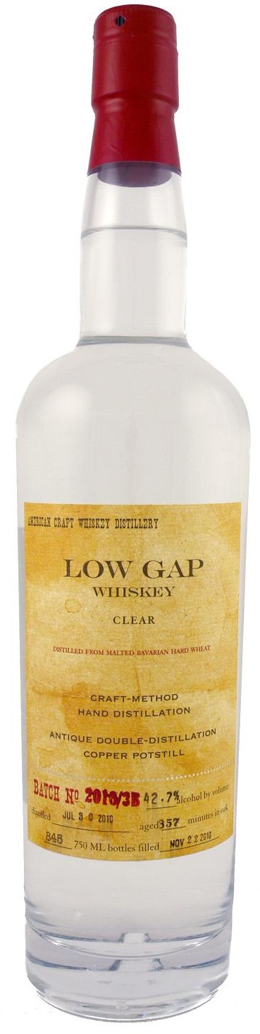 Low Gap Clear Wheat Whiskey