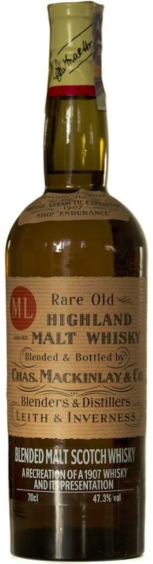 Mackinlay's Shackleton Rare Old Highland Malt