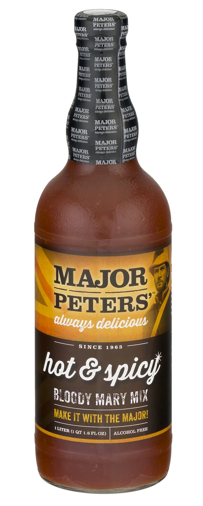 Major Peters Hot & Spicy Bloody Mary Mix