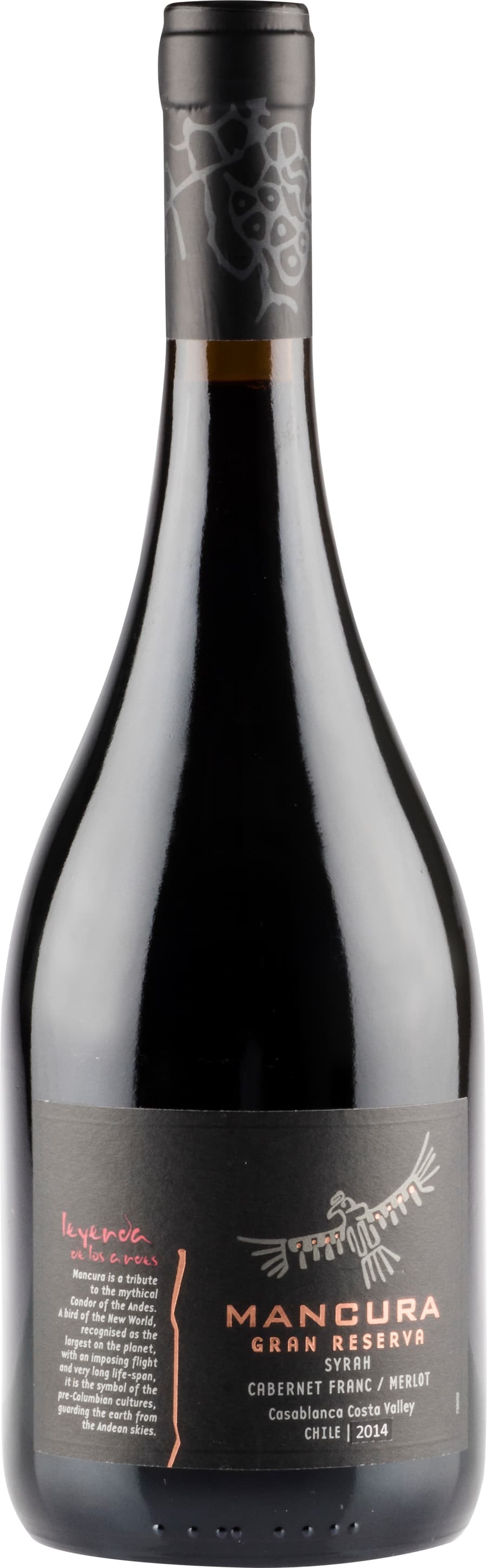 Mancura Gran Reserva Syrah / Cabernet Franc / Merlot 2013