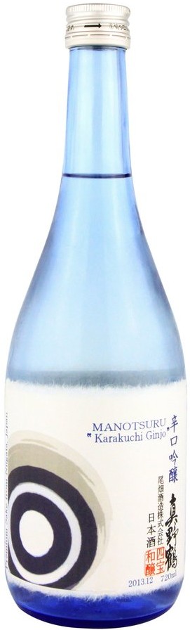 Manotsuru Bulzai Ginjo Sake