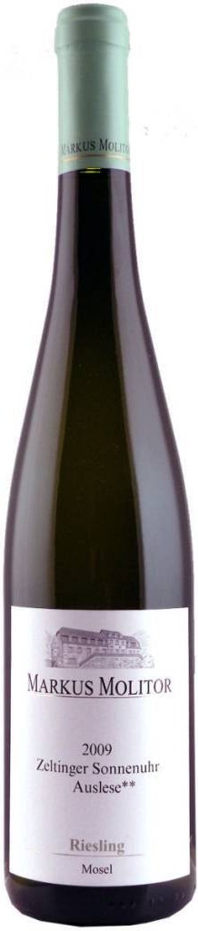 Markus Molitor Zeltinger Sonnenuhr Riesling Auslese Off Dry