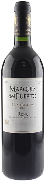 Marques del Puerto Gran Reserva Rioja 2004