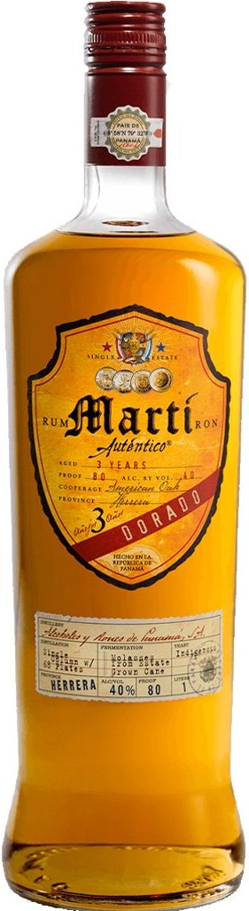Marti Dorado Autentico Rum
