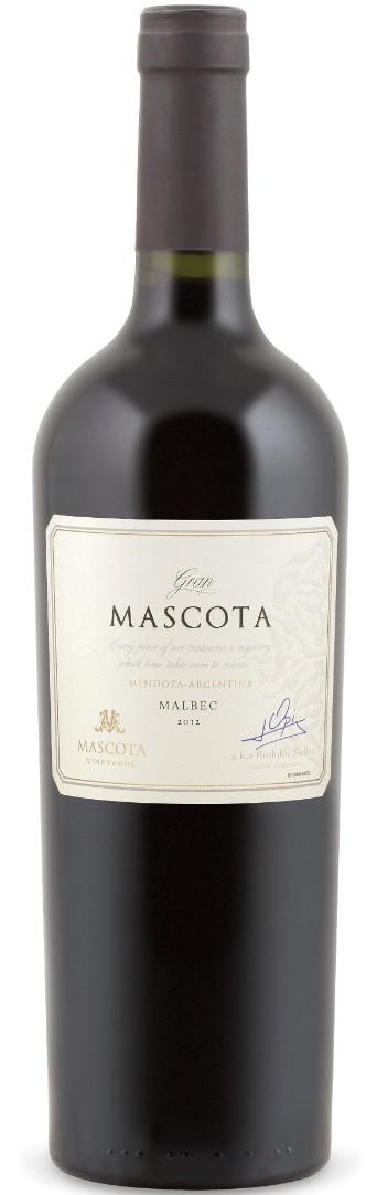 Mascota Vineyards Gran Mascota Malbec 2012