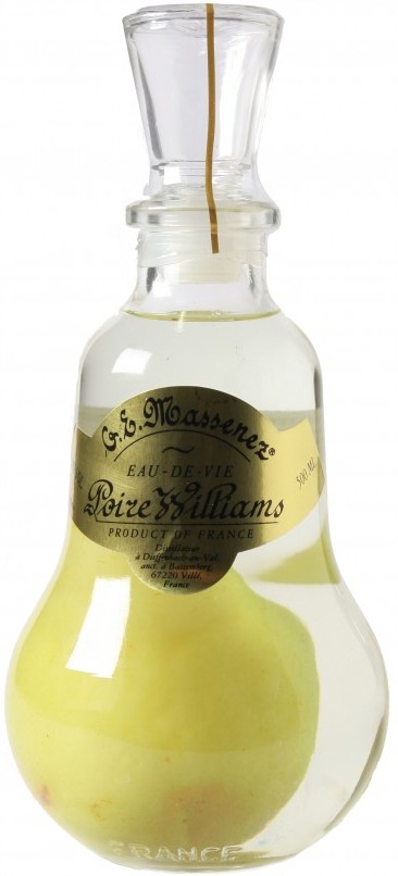Massenez Pear Bottle Brandy