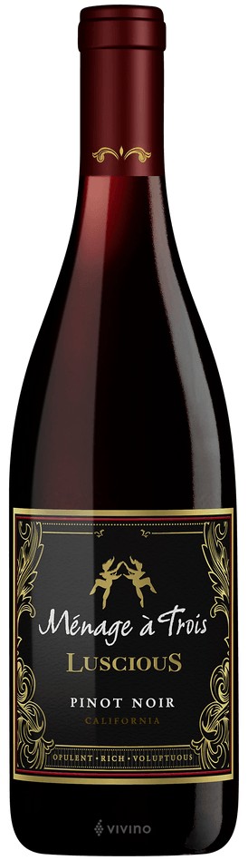 Menage a Trois Luscious Pinot Noir