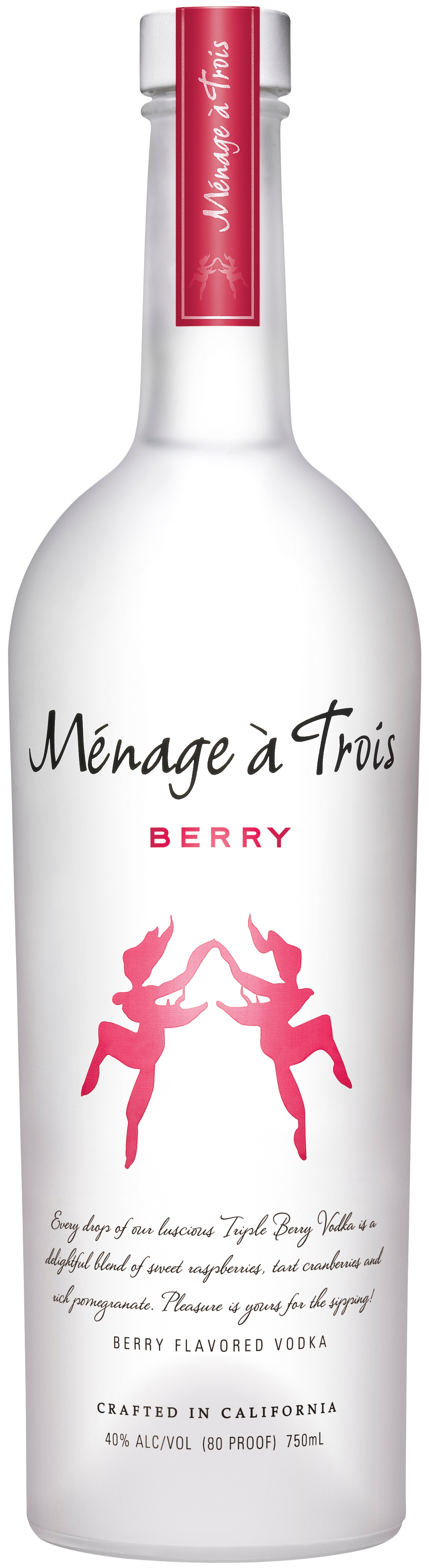 Menage a Trois Triple Berry Vodka