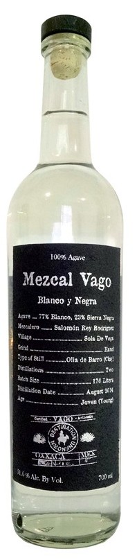 Mezcal Vago Blanco y Negra