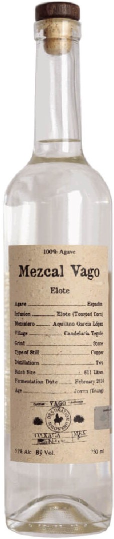 Mezcal Vago Elote
