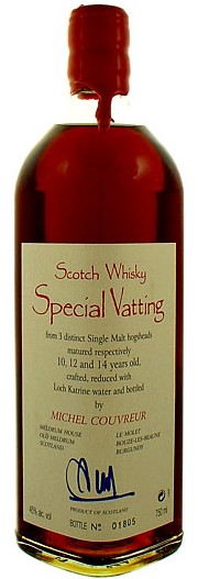 Michel Couvreur Special Vatting Scotch Whisky