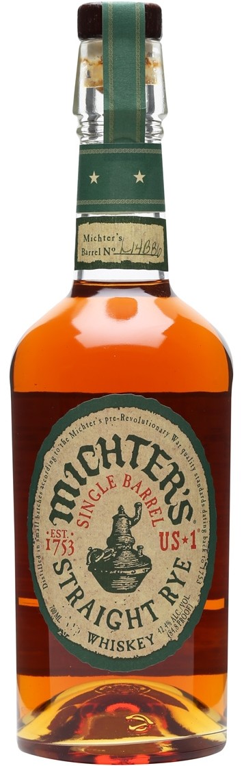 Michter's US-1 Single Barrel Straight Rye Whiskey