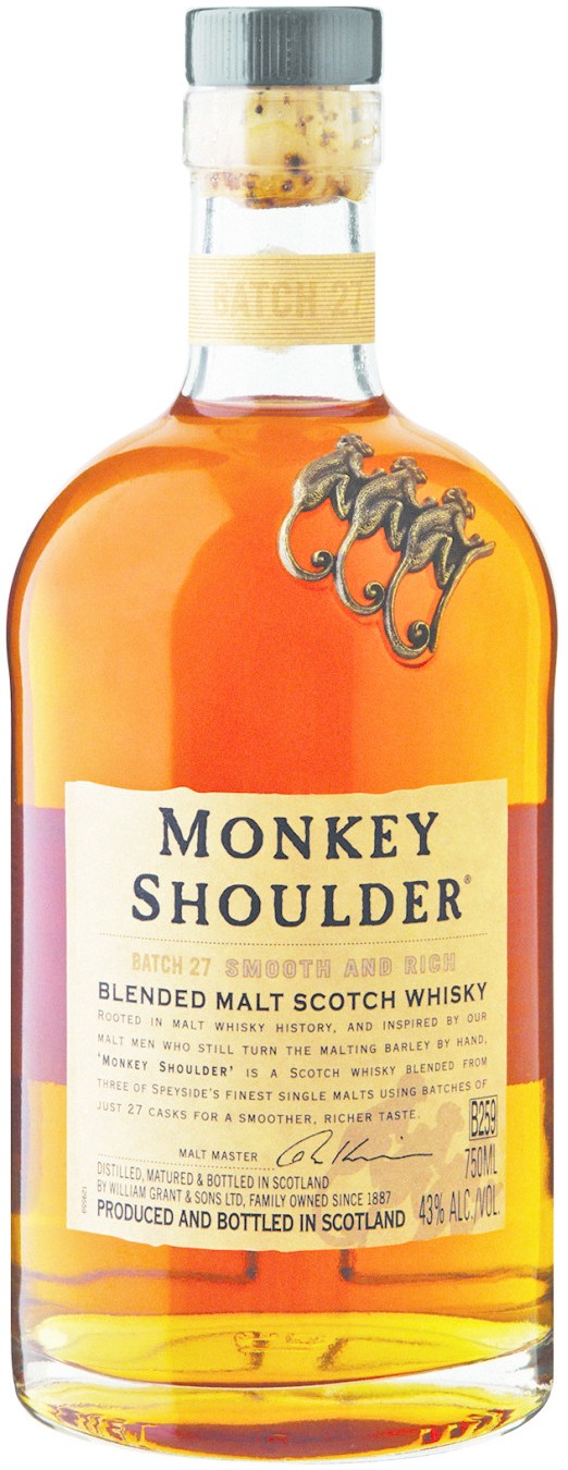 Monkey Shoulder Blended Malt Scotch Whisky