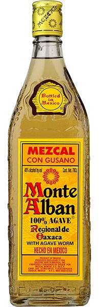 Monte Alban Mezcal Con Gusano