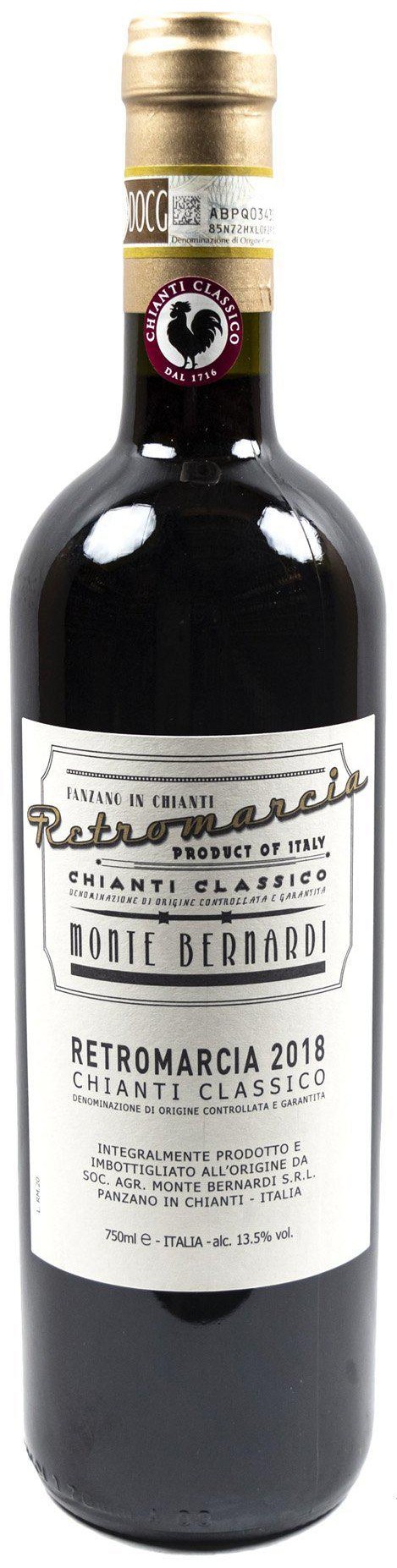 Monte Bernardi Retromarcio Chinati Classico 2018