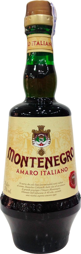 Montenegro Amaro Bitter Liquore Italiano